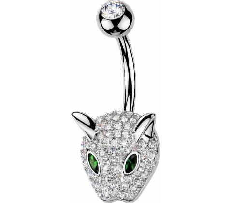 MARRE Piercing do pupíku leopard WP0132