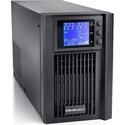 Qoltec Pure Sine Wave 1kVA 800W AVR LCD
