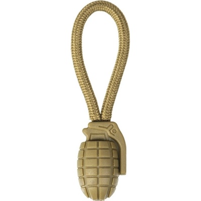 Ťaháčik na zips Mil-Tec Ring Puller Pineapple 5 ks - coyote