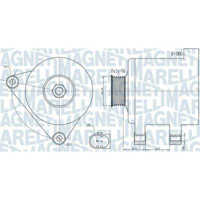 generátor MAGNETI MARELLI 063731910010