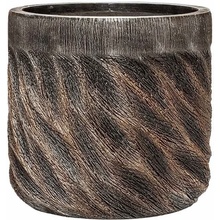 Lite Universe Wave Cylinder Bronze 33x31 cm