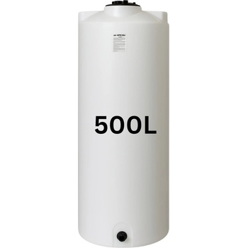 MAVIL Резервоар за питейна вода mavil, цилиндричен вертикален 500 л (бял) (3-500)