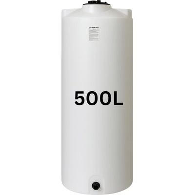MAVIL Резервоар за питейна вода mavil, цилиндричен вертикален 500 л (бял) (3-500)