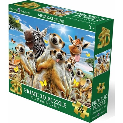 PRIME 3D Surikatí selfie 3D 48 dielov