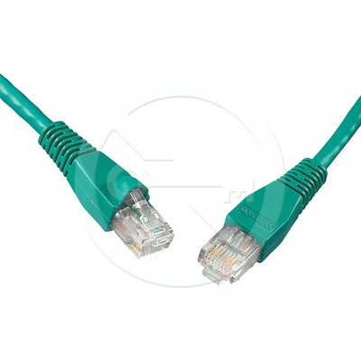 Solarix C5E-114GR-5MB Patch CAT5E UTP PVC, 5m, zelený
