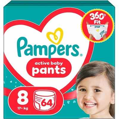 Pampers Active Baby 8 64ks