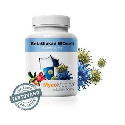 Mycomedica - TCM POINT s.r.o. MycoMedica beta glukan Bio cell 90 kapslí