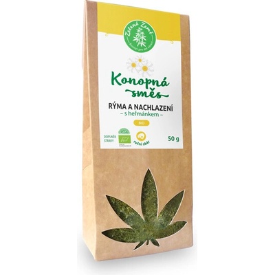 Zelená Země Konopná zmes Nádcha a prechladnutie BIO 50 g