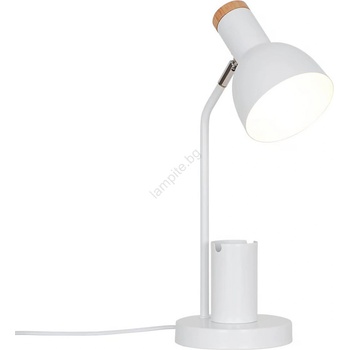 Nordlux - настолна лампа DEVONE 1xE27/15W/230V бяла (NX0764)