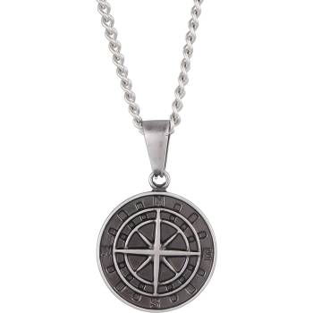 HARAHU Колие Compass - Сребърен KP34232 (34232)