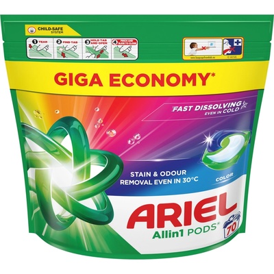 Ariel All in1 Pods Color pracie kapsuly 70 PD