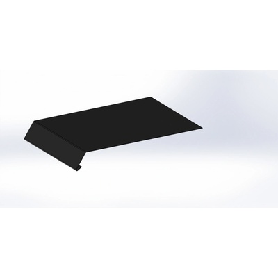 Fol-Izol Okapnice pro střechy 2 m x 178 mm RAL 9005 černá