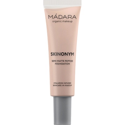 Madara Skinonym Semi-Matte Peptide Foundation Polomatný make-up s peptidmi 30 Rose Ivory 30 ml