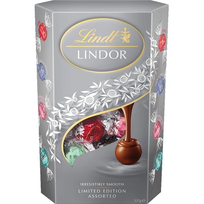 Lindt Lindor Assorted Silver 200 g – Zboží Dáma