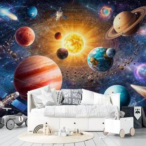 Art Gift Decor Фототапет космическа слънчева система
