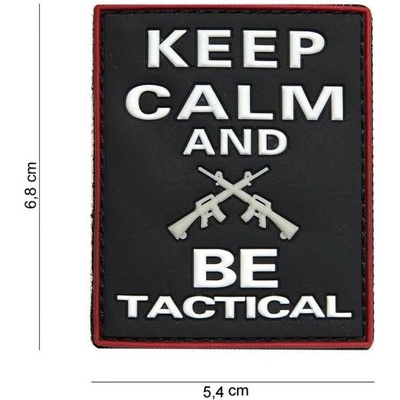 Reintex PVC nášivka KEEP CALM AND BE TACTICAL
