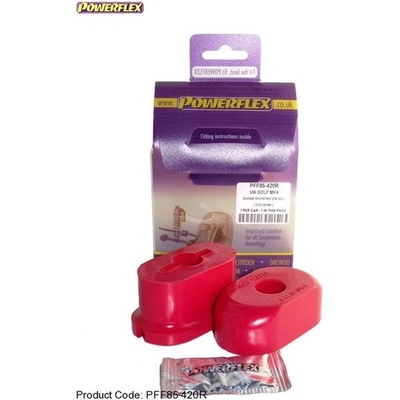 Powerflex Silentbloky Audi A3 8L 2WD (96-03) Front Engine Mount Dog Bone Diesel (8)