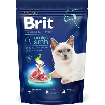 Brit Premium by Nature Cat Sensitive Lamb 0,8 kg