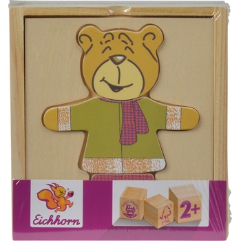 Eichhorn Дървен пъзел Eichhorn - Мечета (100005401)