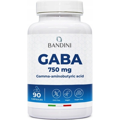 Bandini GABA 750mg v kapsule 90 kapsúl