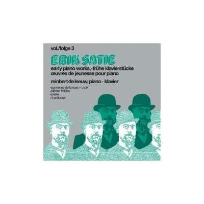 Satie Erik - Early Pianoworks Vol.3 / Vinyl LP