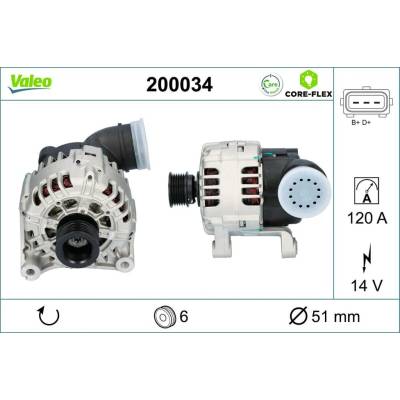 generátor VALEO 200034