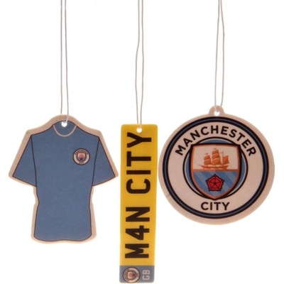 Fan-shop Vůně MANCHESTER CITY do auta 3 ks