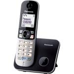 Panasonic KX-TG6811GB DECT cordless telephone (low radiation, eco mode gap telephone, without answering machine, landline, call barring) black (KX-TG6811GB) Телефонни апарати