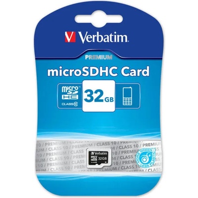 Verbatim Premium microSDHC 32GB C10 44013