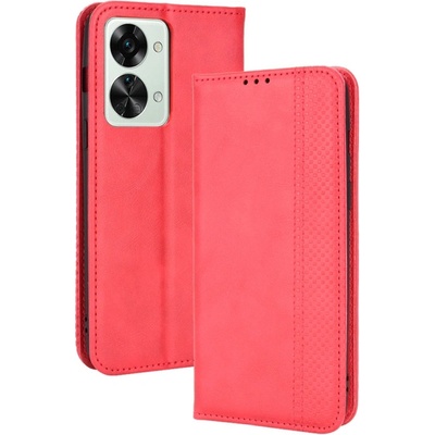 Púzdro VSETKONAMOBIL 44850 BUSINESS Peňaženkový kryt pre OnePlus Nord 2T 5G červený