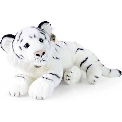 Rappa Голям плюшен Бял тигър, 60 см. , лежащ (221611)