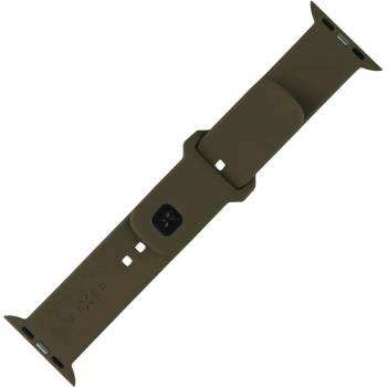 FIXED Силиконова спортна каишка за Apple Watch 38/40/41 мм, маслинова FIXSST2-436-OL (FIXSST2-436-OL)
