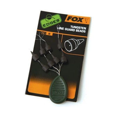 Fox Korálky Edges Tungsten Line Guard Beads 8ks