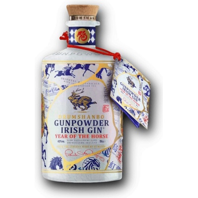Drumshanbo Gunpowder Irish Gin Year of the Horse 43% 0.7 L (čistá fľaša)