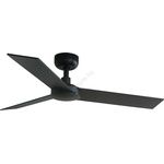 Faro Barcelona Faro 34296wt-Вентилатор за таван rudder s черен Ø 106 см wt + дистанционно управление (fa34296wt)