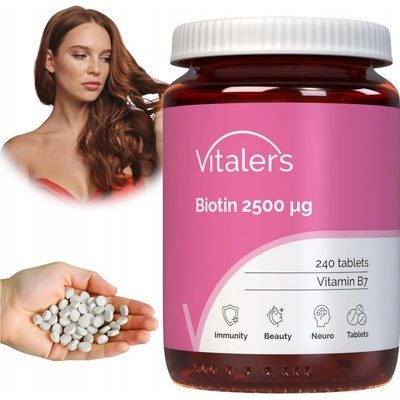 Vitaler's Biotín 2500 mcg 240 tabliet