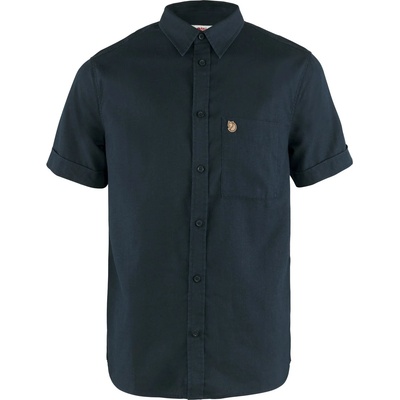 Fjällräven Övik Travel Shirt SS M Размер: XS / Цвят: тъмно син