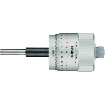 Mitutoyo Vestavná mikrometrická hlavice s velkým bubínkem 0-25 mm v obou směrech 0-50 mm 152-380