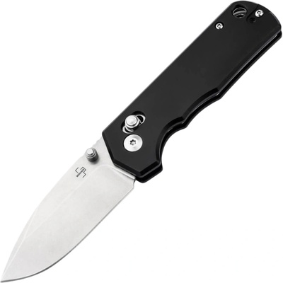 Böker Plus Rockstub Black 2.0 14C28N , Aluminum, Crossbar Lock 01BP0050