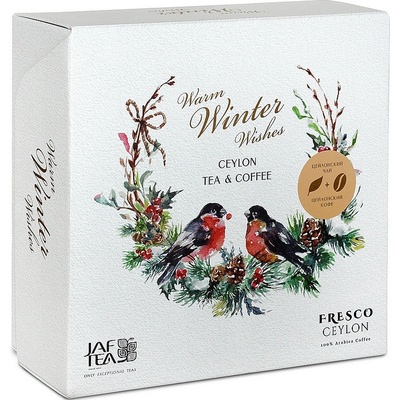 Jaftea Box Warm Winter Wishes Tea & Coffee zrno Čaj 80 g