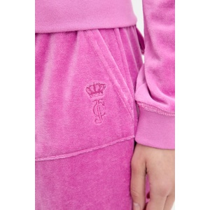 Juicy Couture Кадифен спортен панталон CAISA LOW RISE PANT (JCSEBJ008G) - answear - 132,98 лв