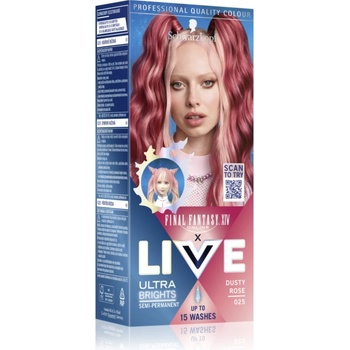 Schwarzkopf LIVE Ultra Brights or Pastel полуперманентна боя за коса цвят 025 Dusty Rose