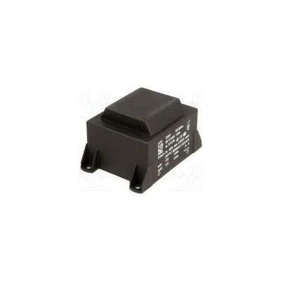 Transformátor zalévaný 20VA 230VAC 15V 15V 667mA 667mA PCB