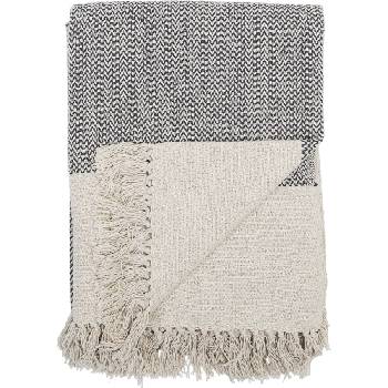 Bloomingville Одеяло Bloomingville сиво (40110186)