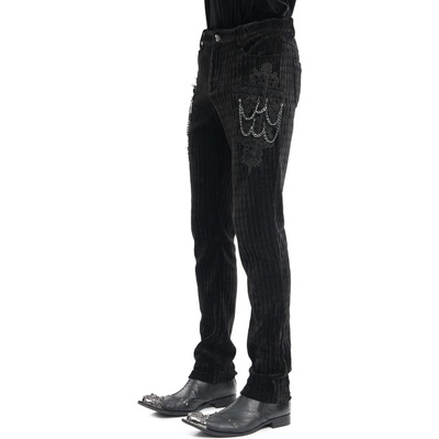 Devil fashion мъжки панталон DEVIL FASHION - Black Gothic Vintage - PT258