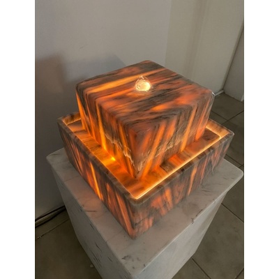 Ella Doris Mramorová Svetelná fontána Marble Shine 22cm – Zboží Dáma