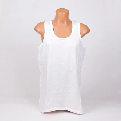 Мъжки потник в бяло