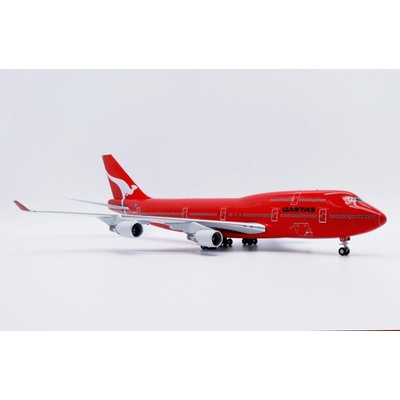 JC Wings B747-438 Qantas Airways All Red Colors 1:200
