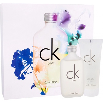 Calvin Klein CK One unisex EDT 100 ml + sprchový gél 100 ml darčeková sada