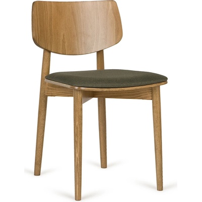 Paged Classic A-4351 Seat Uph Back Wood buk lakovaný / látka kat. 1